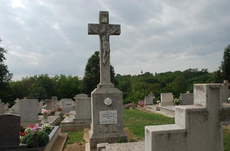 Kereszt, Gersekarát, Gersei temető, 0134/28. hrsz.